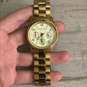 Michael Kors gold watch